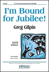 I'm Bound for Jubilee SATB choral sheet music cover